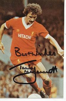 Terry McDermott   FC Liverpool  Fußball Autogramm Foto original signiert 