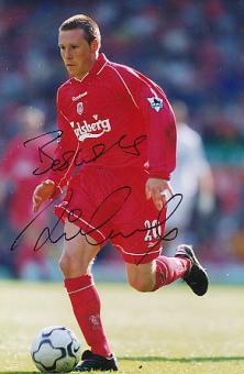 Nick Barmby  FC Liverpool  Fußball Autogramm Foto original signiert 