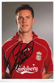 Steve Finnan  FC Liverpool  Fußball Autogramm Foto original signiert 