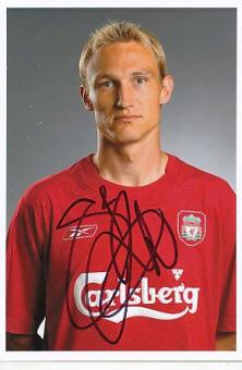 Sami Hyypiä  FC Liverpool  Fußball Autogramm Foto original signiert 