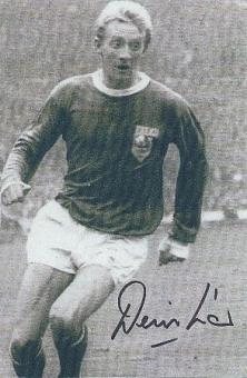 Dennis Law  Schottland & Manchester United   Fußball Autogramm Foto original signiert 