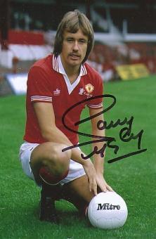 Sammy McIlroy  Manchester United   Fußball Autogramm Foto original signiert 