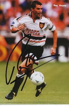 Roy Keane  Manchester United   Fußball Autogramm Foto original signiert 