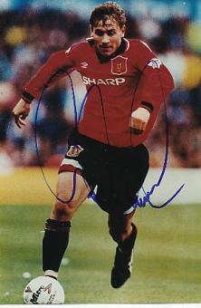 Andrei Kantschelskis  Manchester United   Fußball Autogramm Foto original signiert 