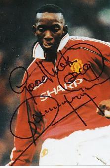 Andy Cole  Manchester United   Fußball Autogramm Foto original signiert 