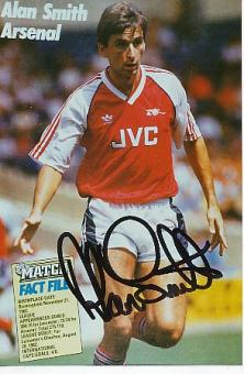 Alan Smith  FC Arsenal London   Fußball Autogramm Foto original signiert 