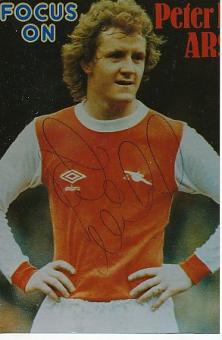 Peter Nickolas  FC Arsenal London   Fußball Autogramm Foto original signiert 
