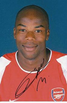 Silvain Wiltord   FC Arsenal London   Fußball Autogramm Foto original signiert 