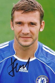 Andriy Shevchenko  FC Chelsea London  Fußball Autogramm Foto original signiert 