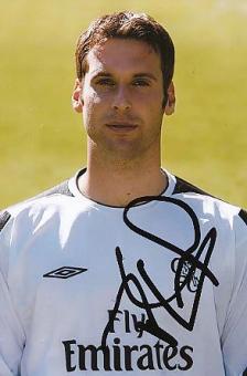 Peter Cech  FC Chelsea London  Fußball Autogramm Foto original signiert 