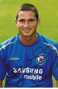 Frank Lampard  FC Chelsea London  Fußball Autogramm Foto original signiert 