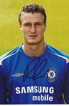 Robert Huth  FC Chelsea London  Fußball Autogramm Foto original signiert 