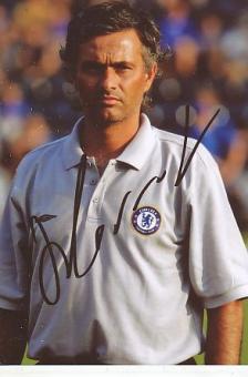 Jose Mourinho   FC Chelsea London  Fußball Autogramm Foto original signiert 