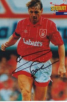 Stuart Pearce   Nottingham Forest  Fußball Autogramm Foto original signiert 