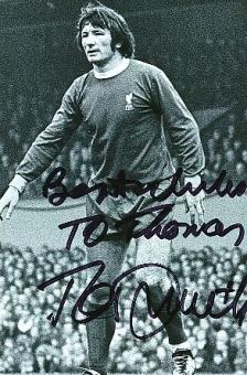 Tommy Smith † 2019  FC Liverpool  Fußball Autogramm Foto original signiert 