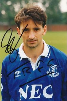 Pat Nevin   FC Everton   Fußball Autogramm Foto original signiert 