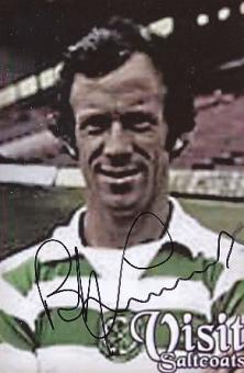 Bobby Lennox  Celtic Glasgow  Fußball Autogramm Foto original signiert 