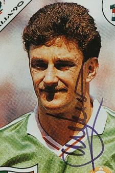 John Aldridge    Irland WM 1990    Fußball Autogramm Foto original signiert 