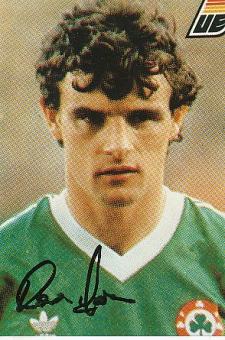 Kevin Moran  Irland EM 1988    Fußball Autogramm Foto original signiert 