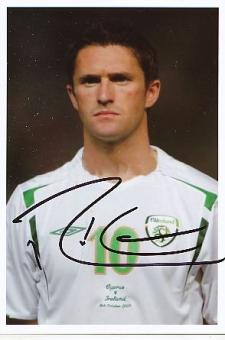 Robbie Keane  Irland   Fußball Autogramm Foto original signiert 