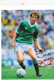 Jimmy Nicholl  Irland   Fußball Autogramm Foto original signiert 