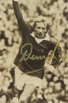 Dennis Law  Schottland  Fußball Autogramm Foto original signiert 