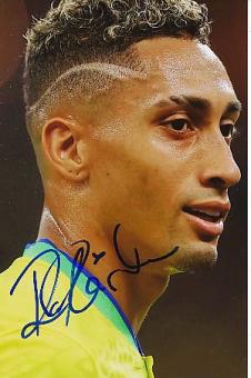 Raphina  Brasilien  Fußball  Autogramm Foto  original signiert 