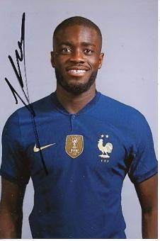 Dayot Upamecano  Frankreich  Fußball  Autogramm Foto  original signiert 