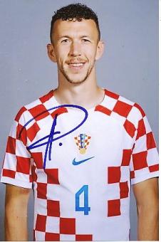 Ivan Perisic   Kroatien  Fußball  Autogramm Foto  original signiert 
