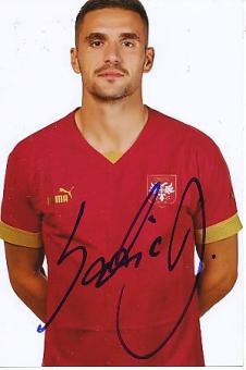 Dusan Tadic  Serbien  Fußball  Autogramm Foto  original signiert 