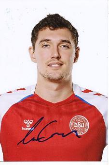 Andreas Christensen  Dänemark  Fußball  Autogramm Foto  original signiert 