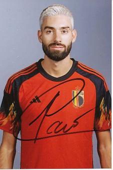 Yannick Carrasco   Belgien  Fußball  Autogramm Foto  original signiert 