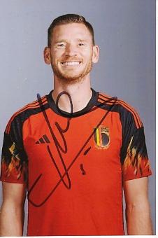 Jan Vertonghen   Belgien  Fußball  Autogramm Foto  original signiert 