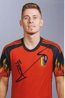 Thorgan Hazard   Belgien  Fußball  Autogramm Foto  original signiert 