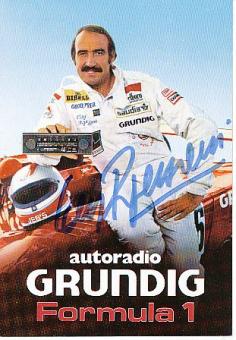 Clay Regazzoni † 2006 CH  Formel 1  Auto Motorsport  Autogrammkarte  original signiert 