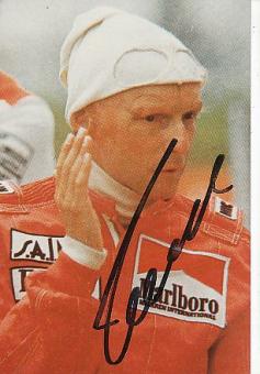 Niki Lauda † 2019  Weltmeister  Formel 1  Auto Motorsport  Autogramm Foto  original signiert 