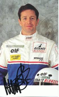 Martin Brundle  Formel 1  Auto Motorsport  Autogrammkarte  original signiert 