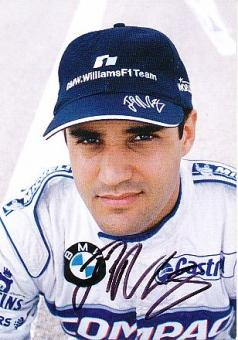 Juan Pablo Montoya  Formel 1  Auto Motorsport  Autogrammkarte  original signiert 