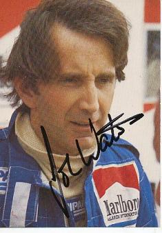 John Watson   Formel 1  Auto Motorsport  Autogrammkarte  original signiert 