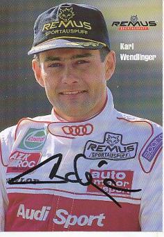 Karl Wendlinger   Formel 1  Auto Motorsport  Autogrammkarte  original signiert 