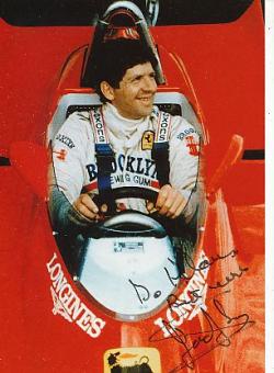 Jody Scheckter   Formel 1 Weltmeister  Auto Motorsport  Autogramm Foto original signiert 