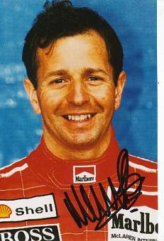 Mark Blundell   Formel 1  Auto Motorsport  Autogramm Foto original signiert 
