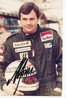 Alan Jones Australien Weltmeister Formel 1  Auto Motorsport  Autogramm Foto original signiert 