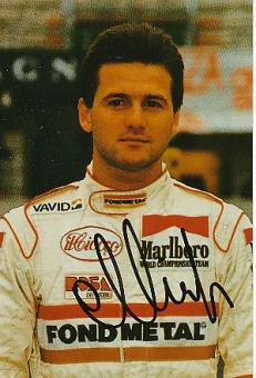 Nicola Larini  Formel 1  Auto Motorsport  Autogramm Foto original signiert 