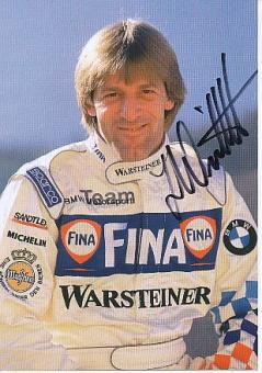 Joachim Winkelhock   BMW  Auto Motorsport  Autogrammkarte  original signiert 