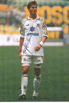 Dino Baggio  AC Parma  Fußball Autogrammkarte  original signiert 