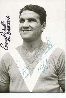 Enzo Robotti   Italien  WM 1966  Fußball Autogrammkarte  original signiert 