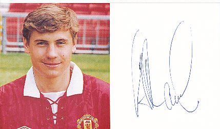 Andrei Kanchelskis   Manchester United   Fußball Autogrammkarte original signiert 