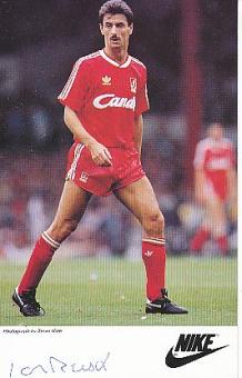 Ian Rush   FC Liverpool  Fußball Autogrammkarte original signiert 
