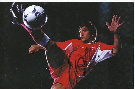 Tayfun Korkut  Türkei  Fußball Autogrammkarte original signiert 